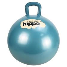Springbal blauw