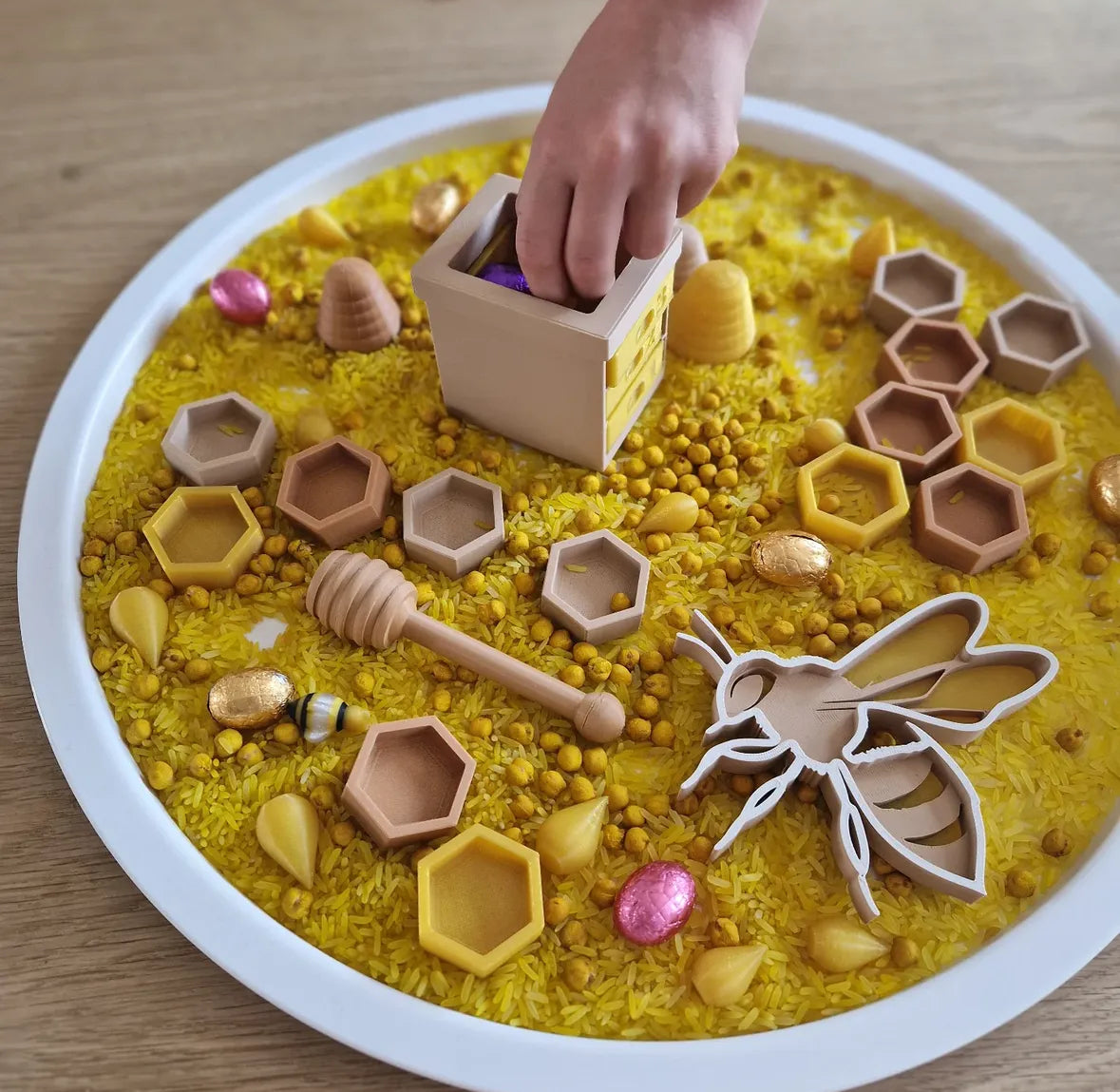 Honingbijen speelbox groot
