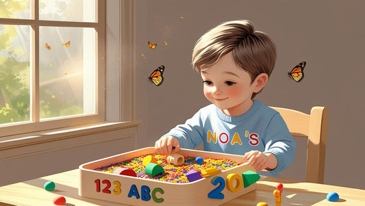 Letter- en cijferspeelset