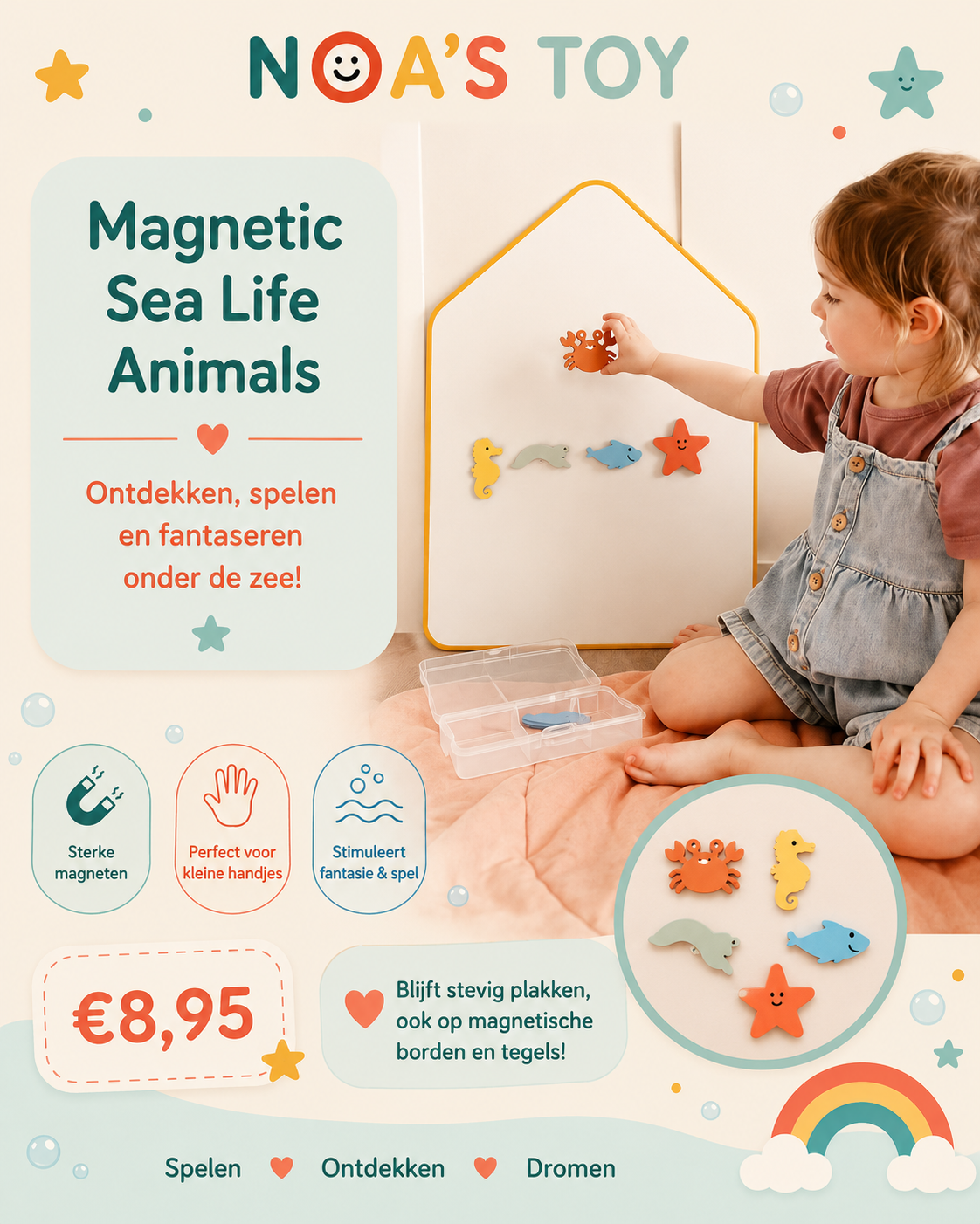 Magnetic
Sea Life
Animals