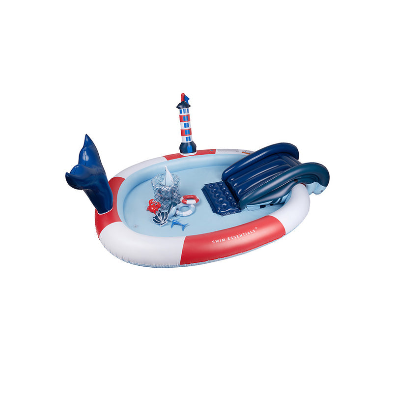 speelzwembad - meerkleurig - ocean stripes