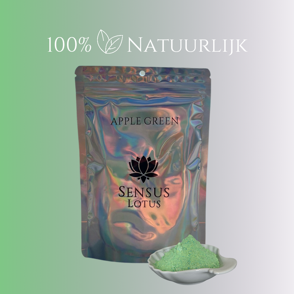 Apple green Badpoeder 250g