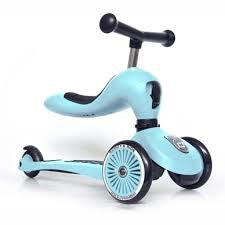 Scoot & ride step en fiets 2in 1 Blauw