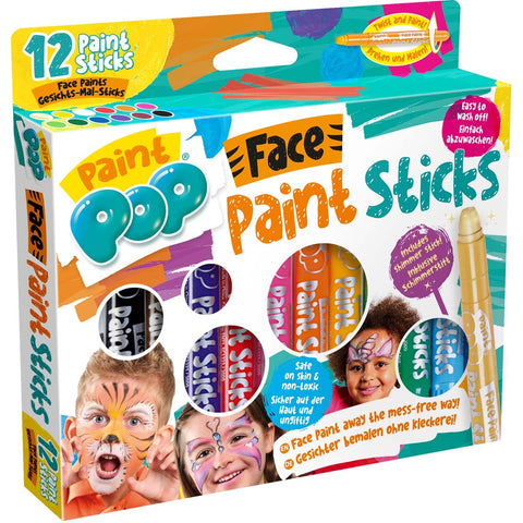 Paint pop voor het gezichtje