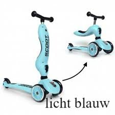 Scoot & ride step en fiets 2in 1 Blauw