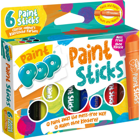 Paint pop 6 sticks