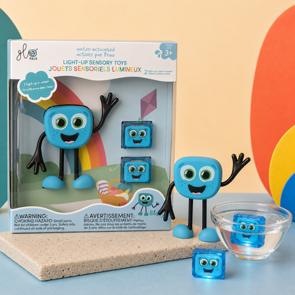 Glo Pals – Blair Light-Up Sensory Toy met 2 lichtkubusjes
