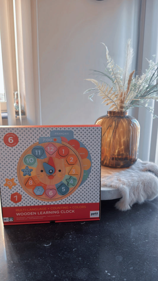 Klok leren