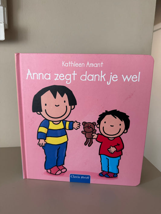 Anna zegt dank je wel
