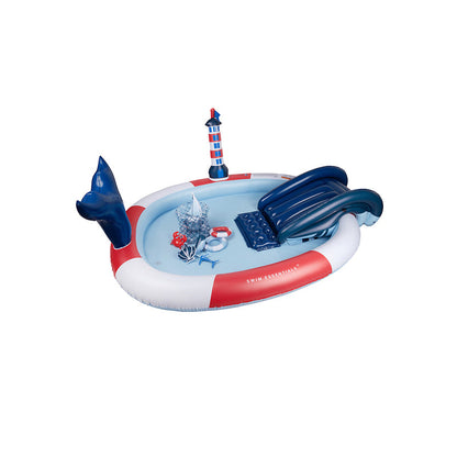 speelzwembad - meerkleurig - ocean stripes