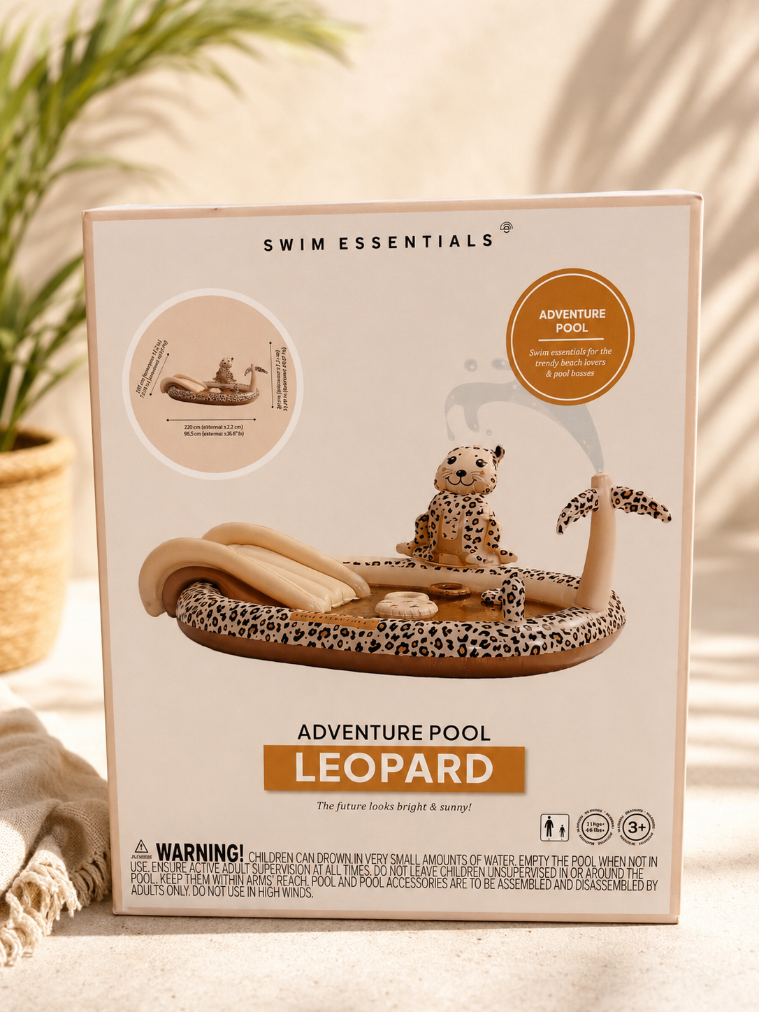 Speelzwembad - Beige - Safari