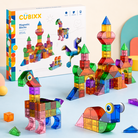 Cubixx Magnetische Bouwblokken – Creatieve 3D-Bouwset