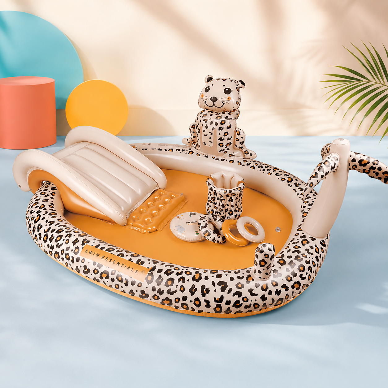 Swim Essentials Leopard Adventure Zwembad Beige
